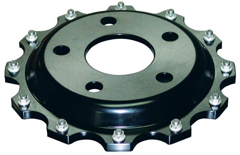 DBA 14-15 Chevy Corvette Z06 T3 5000 Series Right Front Slotted Replacement Friction Ring