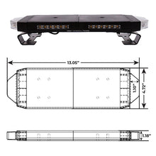 Load image into Gallery viewer, Putco 16in Hornet Light Bar - (Amber) LED Stealth Rooftop Strobe Bar