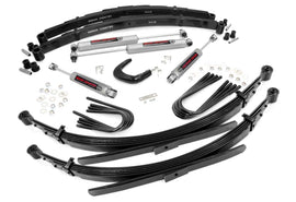 4 Inch Lift Kit | 52 Inch Rear Springs | Chevy/GMC 3/4-Ton Suburban/C25/K25 Truck (73-76)