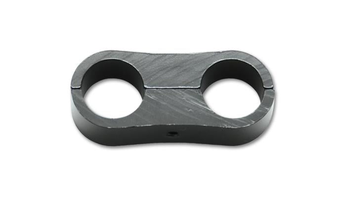 Vibrant Aluminum Line Separator Bracket - for 0.438in (11.1mm) OD hose