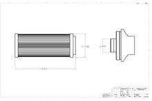 Load image into Gallery viewer, Aeromotive In-Line Filter - (AN-12 ORB) 10 Micron Microglass Element