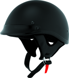 Skid Lids Traditional Helmet Flat Black - Medium