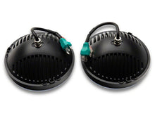 Load image into Gallery viewer, Raxiom 97-18 Jeep Wrangler TJ &amp; JK Axial 7-In LED Headlights w/ DRL - Black Housing (Clear Lens)
