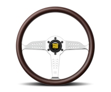 Load image into Gallery viewer, Momo Super Grand Prix Steering Wheel 350 mm - Mahogany Wood/Polished Spokes