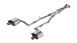 Borla Genesis G70 S-Type Cat Back Exhaust - No Tips