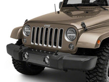 Load image into Gallery viewer, Raxiom 97-18 Jeep Wrangler TJ &amp; JK Axial 7-In LED Headlights w/ DRL - Black Housing (Clear Lens)