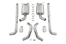 Load image into Gallery viewer, MBRP 05-09 Ford Shelby GT500 / GT Dual Split Rear Street Version 4in Tips T409 Exhaust System