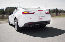Load image into Gallery viewer, MBRP 2016-2024 Chevy Camaro 6.2L w/ NPP 3in Alum Race Dual Axle Back w/ 4in Quad Polished Tips