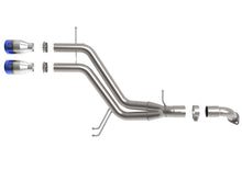 Load image into Gallery viewer, aFe Takeda 13-17 Hyundai Veloster L4-1.6L 2-1/2in 304 SS Axle-Back Exhaust w/ Blue Flame Tips