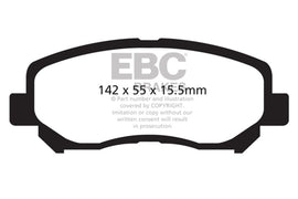 EBC 12+ Mazda CX-5 2 Redstuff Front Brake Pads