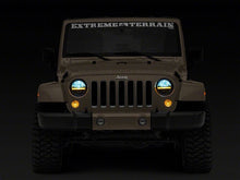 Load image into Gallery viewer, Raxiom 97-18 Jeep Wrangler TJ &amp; JK Axial 7-In LED Headlights w/ DRL - Black Housing (Clear Lens)