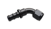 Load image into Gallery viewer, Vibrant Push-On 60 Degree Hose End Elbow Fitting Size -8AN