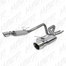 Load image into Gallery viewer, MBRP 11-12 Ford Shelby GT 500 T304 3in Cat Back Dual Split Rear Race Version 4.5in Tips