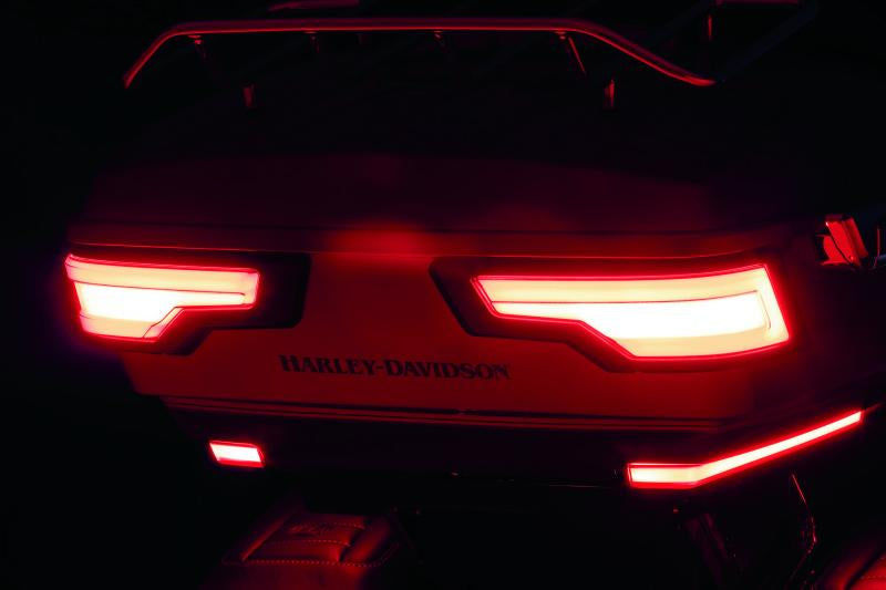 Kuryakyn Tracer Tour-Pak Rear Lights Black Smoke Lens
