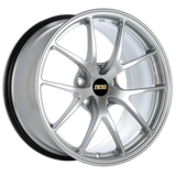 BBS RI-A 19x12 5x130 ET61 CB71.6 Diamond Silver Wheel -82mm PFS/Clip Required