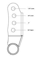 Load image into Gallery viewer, Ridetech 2015+ Ford F-150 2WD/4WD Adjustable Rear Shackles