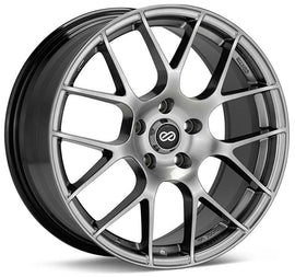 Enkei Raijin 18x9.5 35mm Offset 5x114.3 Bolt Pattern Hyper Silver Wheel