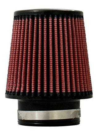 Injen High Performance Air Filter - 3 Black Filter 5 Base / 4 7/8 Tall / 4 Top