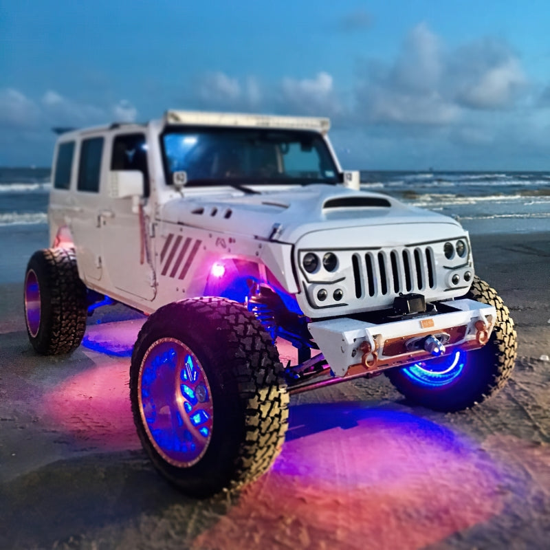 Oracle VECTOR Series Full LED Grille - Jeep Wrangler JK - NA