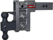 Load image into Gallery viewer, Gen-Y Mega Duty 2.5in Shank 6in Drop 3.5K TW 32K Hitch w/GH-0161 Dual-Ball/Pintle Lock