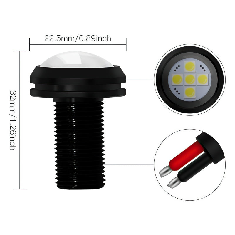 Oracle 3W Universal Cree LED Billet Lights - Amber