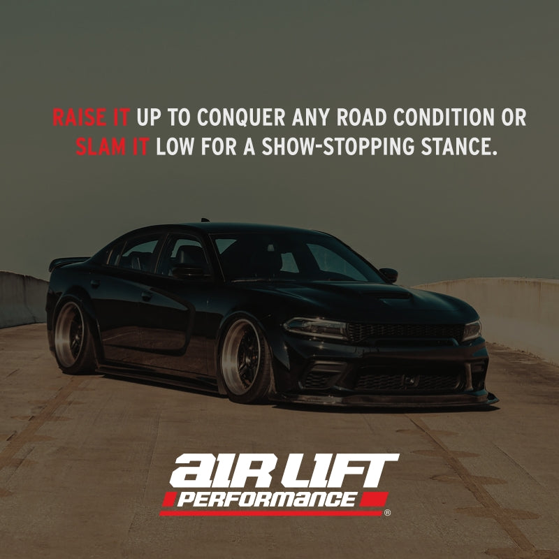 Air Lift 11-23 Dodge Charger / 15-23 Dodge Challenger Performance Front Kit
