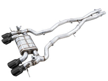 Load image into Gallery viewer, AWE Tuning SwitchPath Cat-Back Exhaust for BMW G8X M3/M4 - Diamond Black Tips