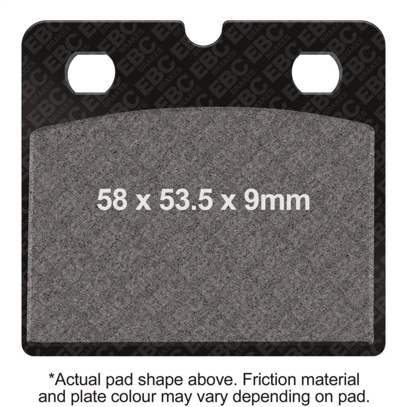 EBC 90-96 BMW K 75 75-S (w/ABS) Front Left/Right FA-SFA-X Brake Pads