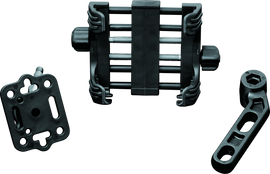 Kuryakyn Tech Connect Device Holder Perch Mount Black Large