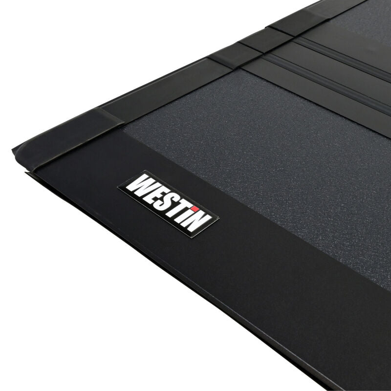 Westin 10-18 RAM 1500 / 10-26 2500/3500 Classic 6ft.4in. Bed Hard Tri-Fold Tonneau Cover - Black