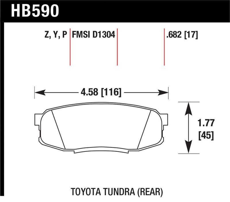 Hawk LTS Street Brake Pads