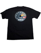 Load image into Gallery viewer, Sparco T-Shirt Tach Blk Med