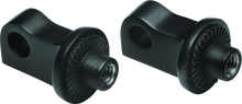 Load image into Gallery viewer, Kuryakyn Splined Peg Adapter HD XL Sportster Black