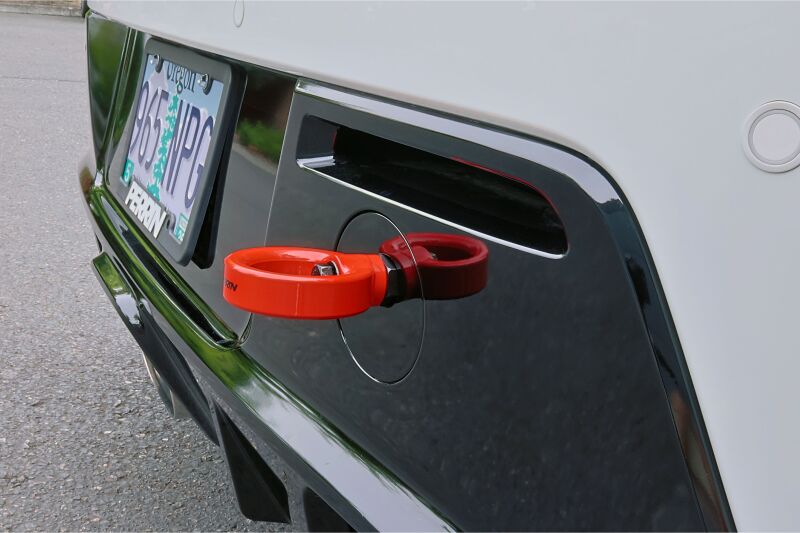 PERRIN 23-26 Toyota GR Corolla Rear Tow Hook - Red