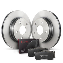 Load image into Gallery viewer, Brembo OE 17-20 Jaguar XE/16-23 XF Rear Disc Brake Kit
