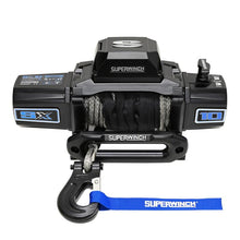 Load image into Gallery viewer, Superwinch 10000 LBS 12V DC 3/8in x 80ft Synthetic Rope SX10SR Winch - Semi Gloss Black