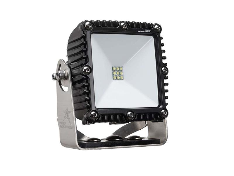 Rigid Industries 1x2 65 Deg DC Scene Light - Black/Amber