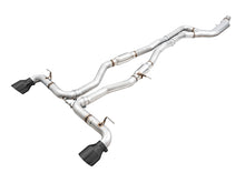 Load image into Gallery viewer, AWE Tuning 2020 Toyota Supra A90 Resonated Track Edition Exhaust - 5in Diamond Black Tips