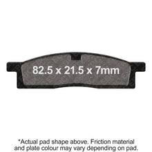 Load image into Gallery viewer, EBC 18-24 Yamaha YZ 65 J Front Left R Series Sintered Brake Pads Brake Pads