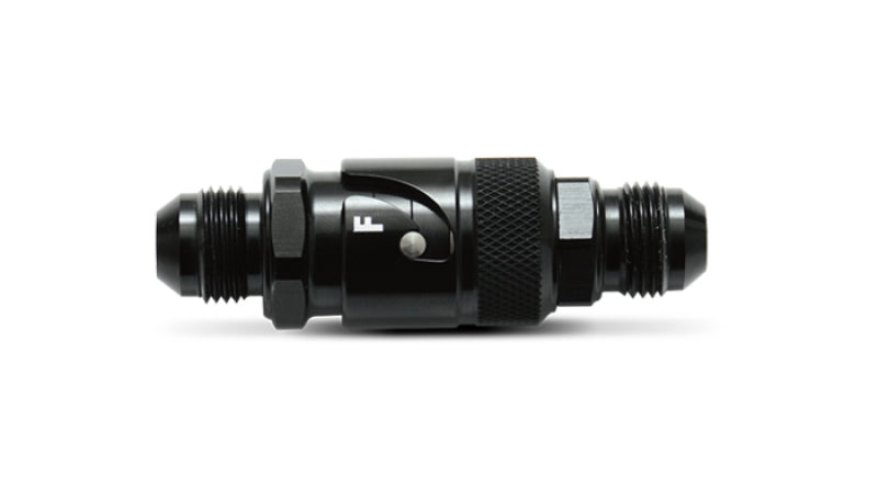 Vibrant -4AN Quick Release Fitting with Viton Seal - Aluminum