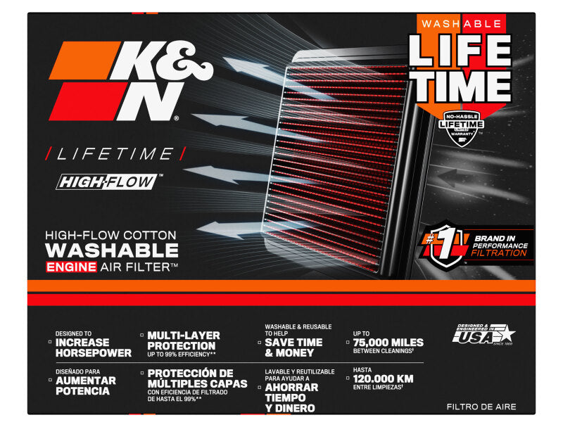 K&N 06-10 Yamaha XV1900 Air Filter