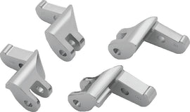 Kuryakyn Floorboard Relocator Brackets 17 and Up Touring Chrome