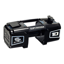 Load image into Gallery viewer, Superwinch 10000 LBS 12V DC 3/8in x 54ft Synthetic Rope Scorpion 10000SR Winch - Black Powdercoat