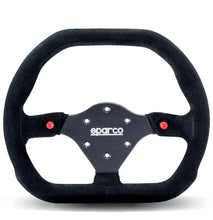 Load image into Gallery viewer, Sparco Steering Wheel 310X260 Suede Black