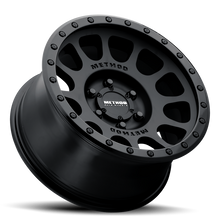 Load image into Gallery viewer, Method MR305 NV 17x8.5 0mm Offset 5x150 116.5mm CB Matte-Gloss Black Wheel