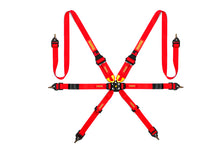 Load image into Gallery viewer, Momo Int. Camlock 6pt Clip In Restraint-Red