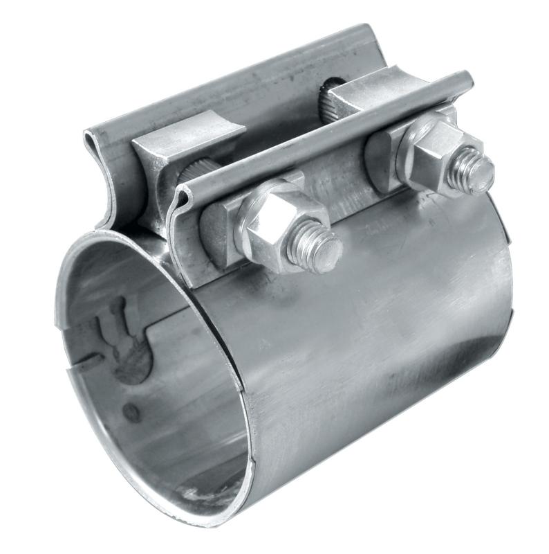 Vibrant SS Accuseal Exhaust Seal Clamp for 2in OD Tubing (1in wide band)