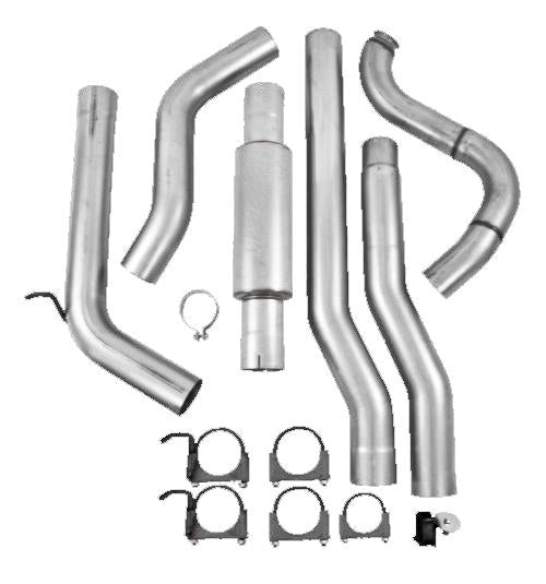 MBRP 88-93 Dodge 2500/3500 Cummins 5.9L 4WD ONLY Turbo Back Single Side Exit P Series Exhaust