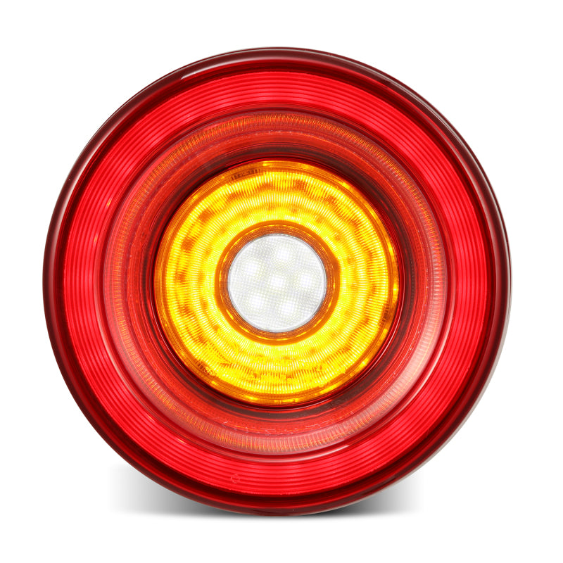 AlphaRex 10-15 Ferrari 458 NOVA-Series Prismatic LED Tail Lights Red Clear