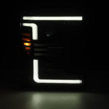 Load image into Gallery viewer, AlphaRex 17-19 Ford F-250/350/450/550 Super Duty PRO-Series Proj Headlights Alpha-Bk w/SS &amp; DRL